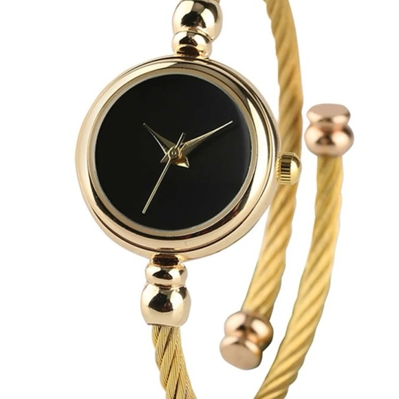 Round Pointer Quartz Watch in stainless steel - Picture 3 of 4